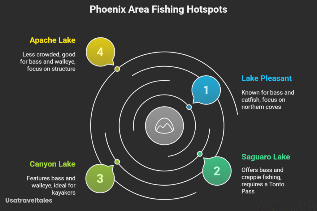 Central Arizona (Phoenix Area) Fishing Spots