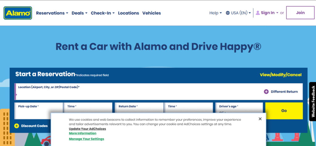 Alamo Car Rentals