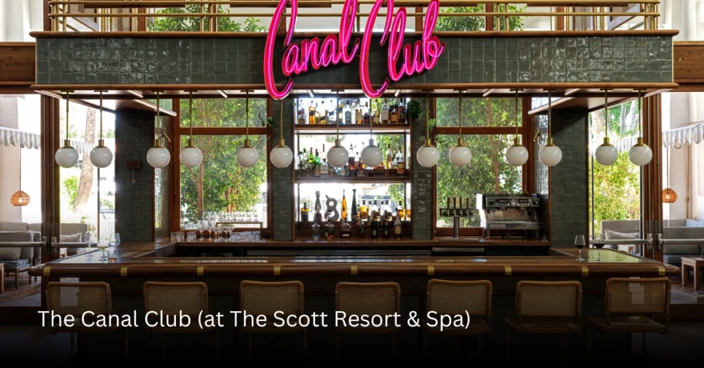 The Canal Club (at The Scott Resort & Spa)