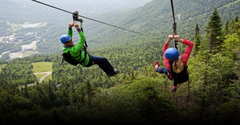 8 Best Ziplining Adventures in Vermont This September