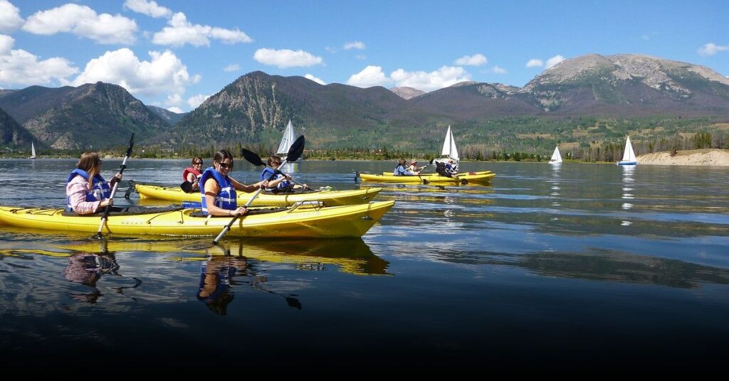 lake dillon colorado kayaking