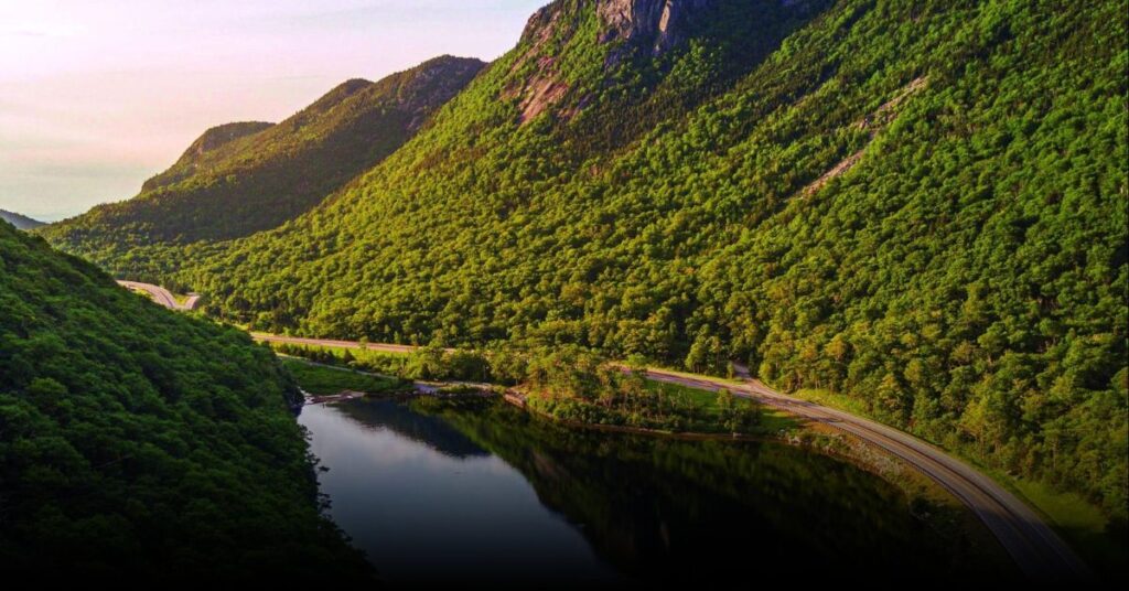 Route 302 through Crawford Notch